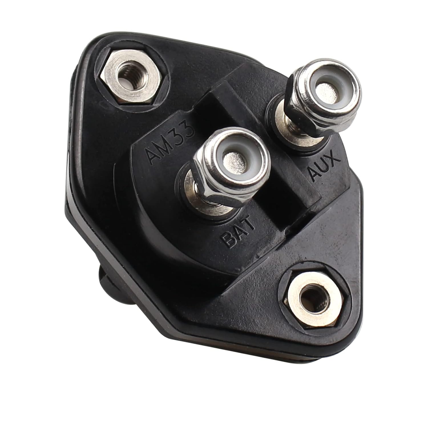 Disyuntor de montaje en panel de 12 V, 24 V, 32 V, CC, 40 A, con botón de reinicio manual conmutable para auto, camión, caravana, remolque marino,