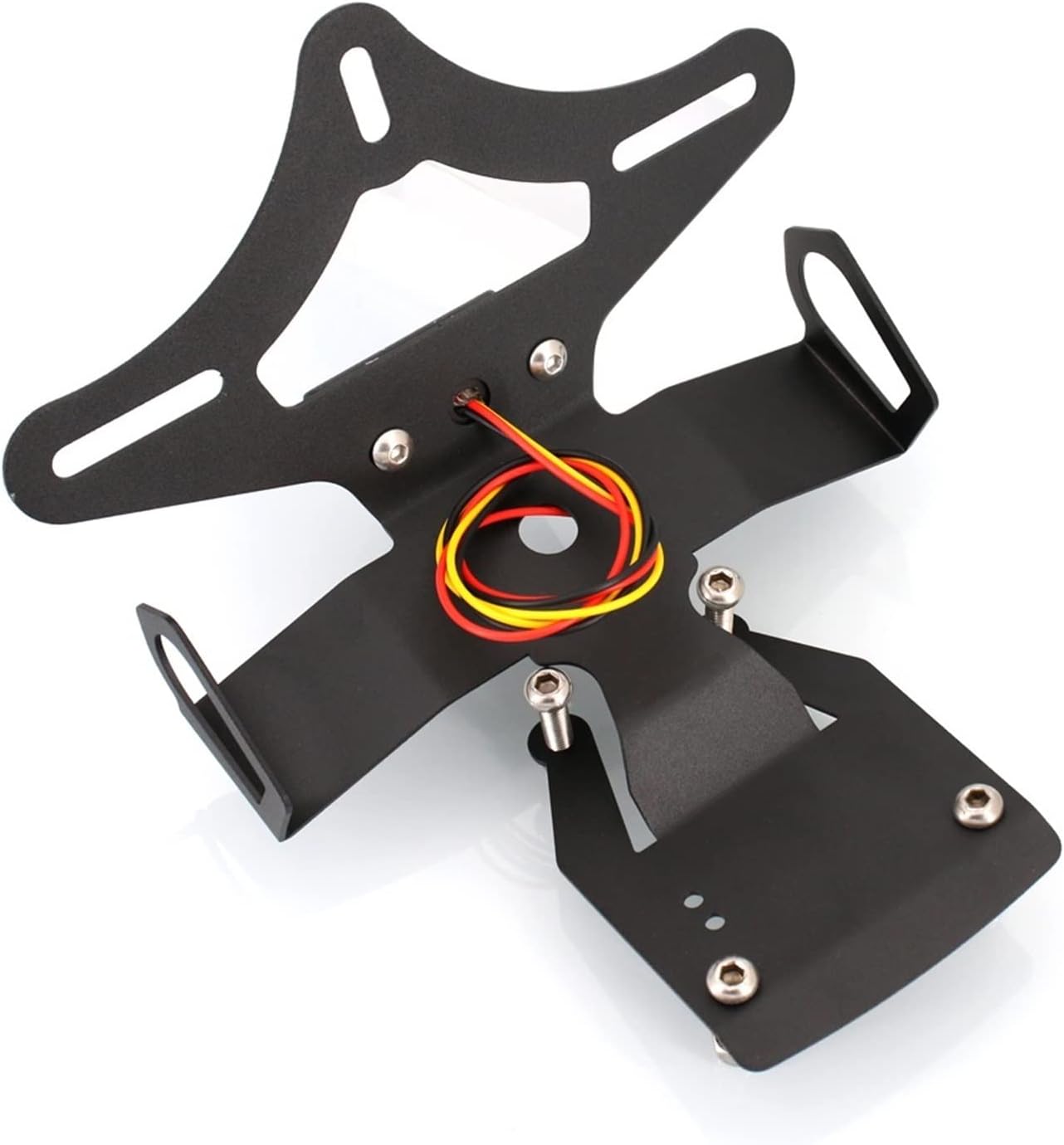 Motorcycle License Plate Holder Bracket Tail Tidy Fender Eliminator Compatible For Kawasaki Z900 Z 900 2017-2018-2019-2020 (Color  Z900 logo)