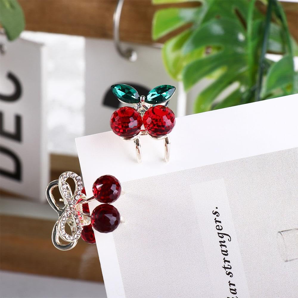 Pinza para el pelo de cereza, accesorio para el cabello de niña, pinza para el pelo de niña, pinza de agarre pequeña roja, accesorios para el