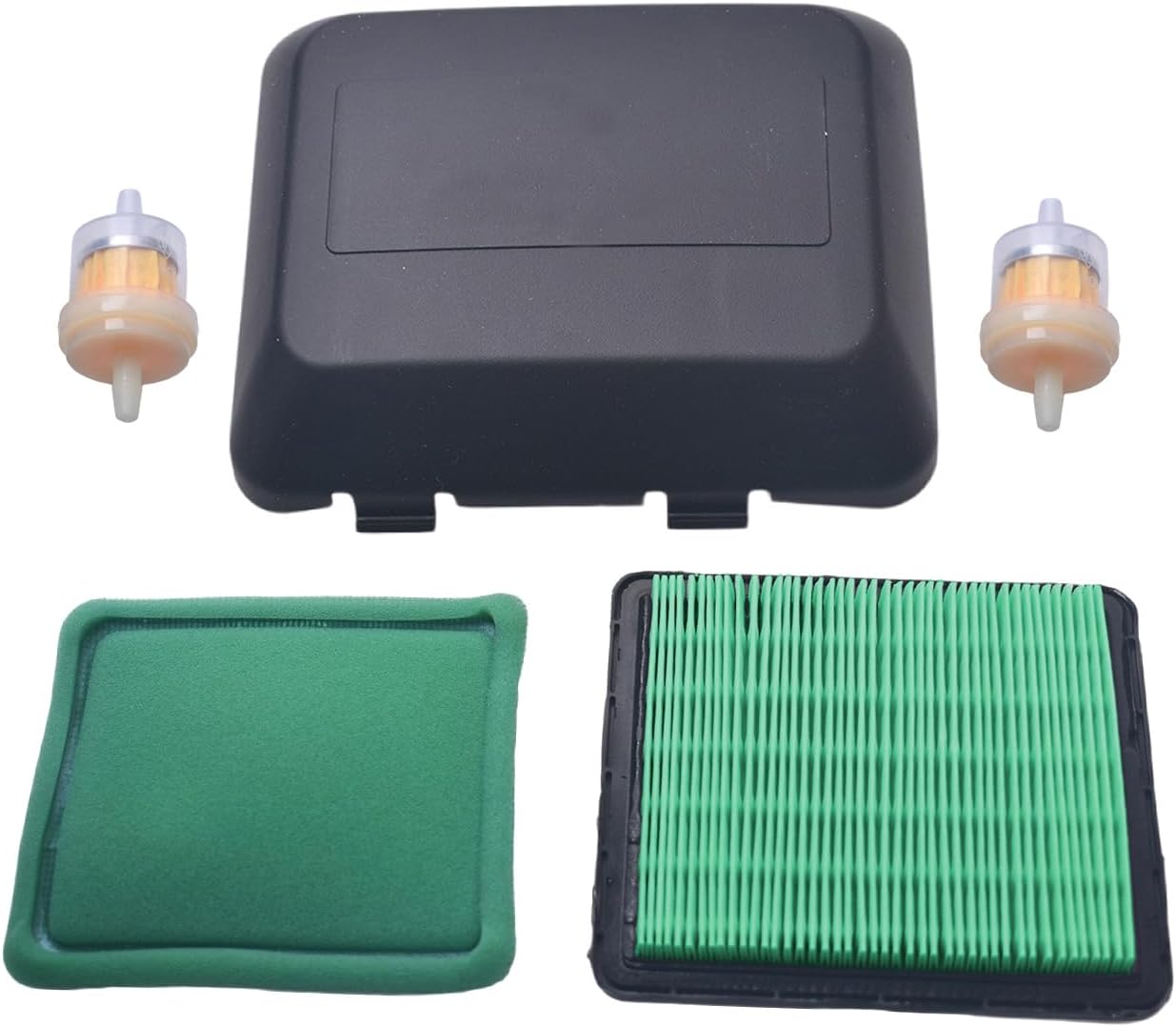 17211-ZL8-023 Filtro de aire con cubierta 17231-Z0L-050 para Honda GC160 GCV160 GCV135 GC135 GCV190 Motor HRB216 HRS216 HRR216 HRZ216 HRZ216 6