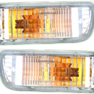 Para Toyota 4Runner 1999-2002 – Conjunto de luces de señal para el lado del conductor y del pasajero, certificado por DOT, TO2530133 + TO2531133 Para Toyota 4Runner 1999-2002 – Conjunto de luces de señal para el lado del conductor y del pasajero, certificado por DOT, TO2530133 + TO2531133