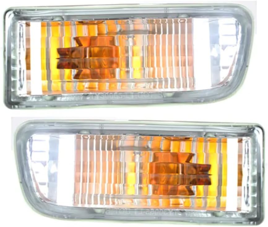 Para Toyota 4Runner 1999-2002 – Conjunto de luces de señal para el lado del conductor y del pasajero, certificado por DOT, TO2530133 + TO2531133
