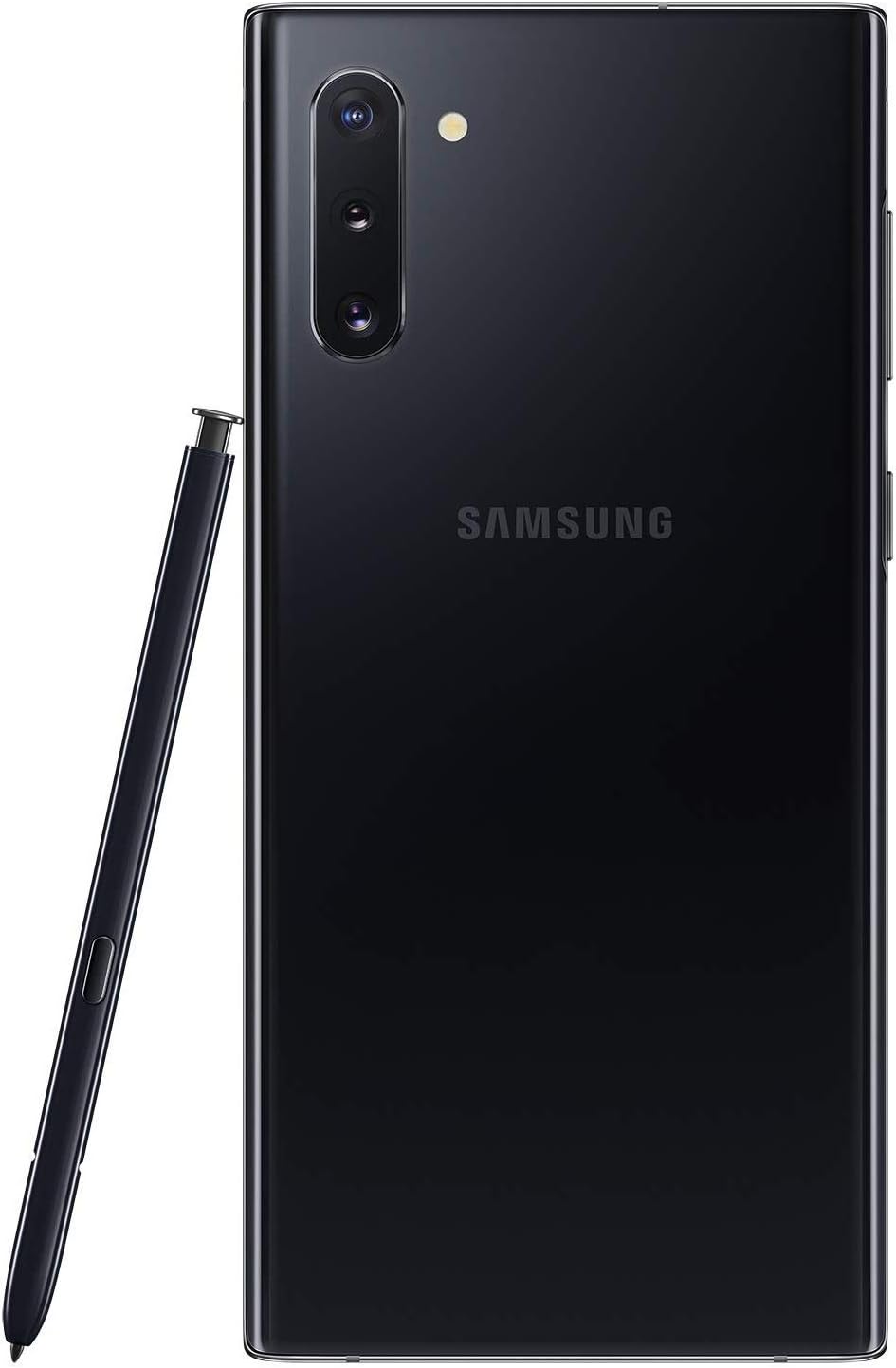 Samsung Galaxy Note 10 SM-N970FDS 256 GB 8 GB RAM (desbloqueado de fábrica) 6.3 pulgadas (solo GSM, sin CDMA) – Versión internacional (Aura Black)