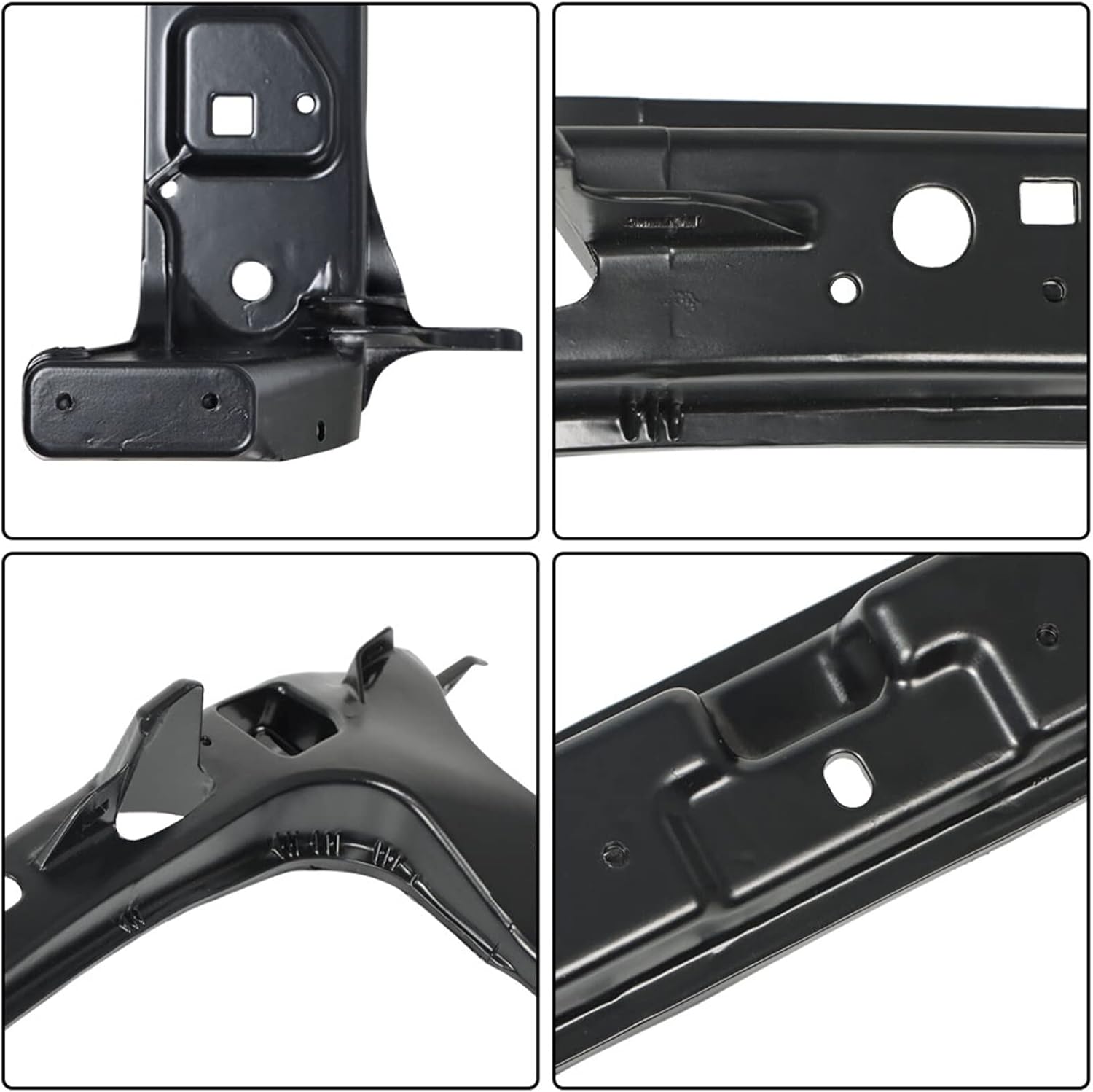 LABLT Panel de soporte del radiador superior delantero FO1225228 ML3Z16138A ML3Z-16138-A ML3Z16139A ML3Z-16139-A Reemplazo para Ford F-150 2015-2022