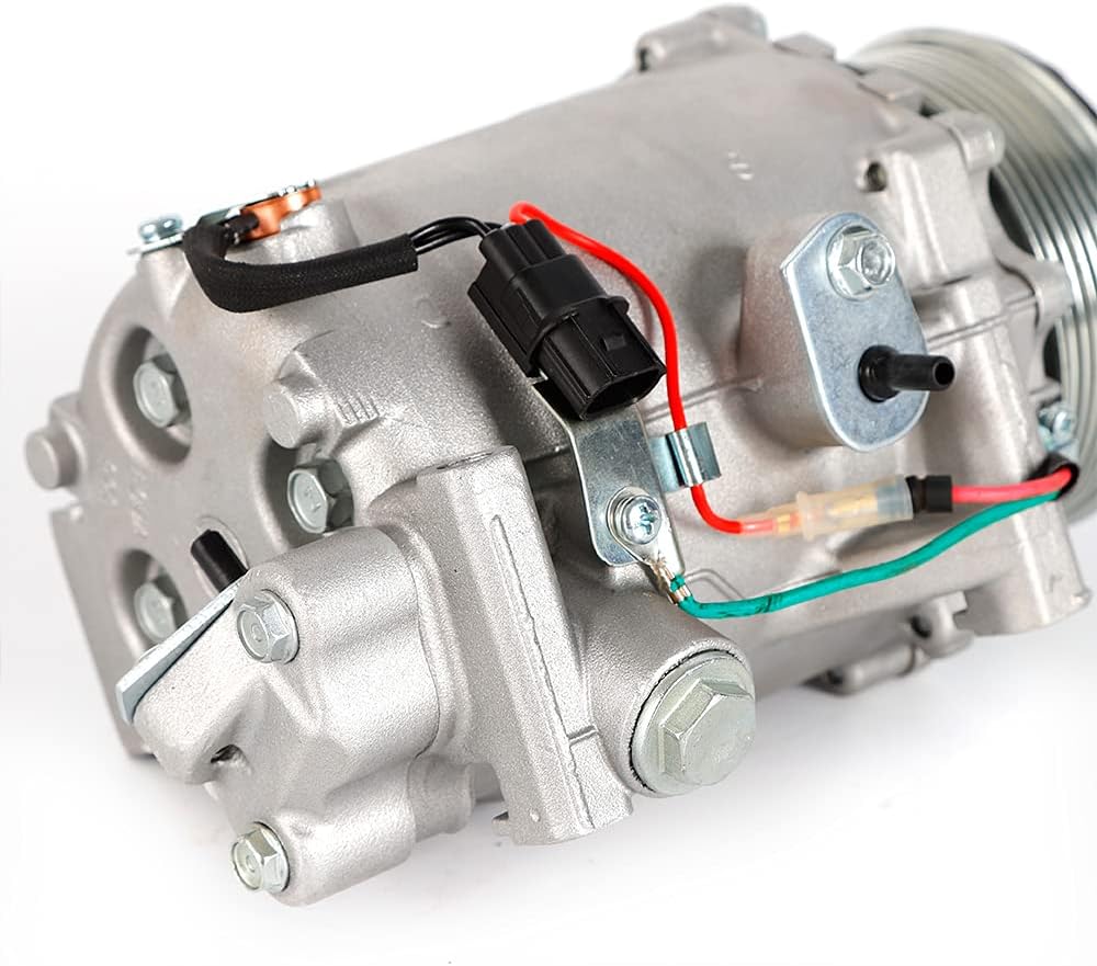 SAHUANIYE Compresor y embrague de aire acondicionado, aire acondicionado, 2007-2015 apto para Honda Civic 2.4L, 2012-2014 para Honda CR-V para Acura