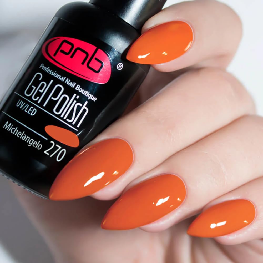 PNB Michelango Brown Orange esmalte de uñas en gel 270