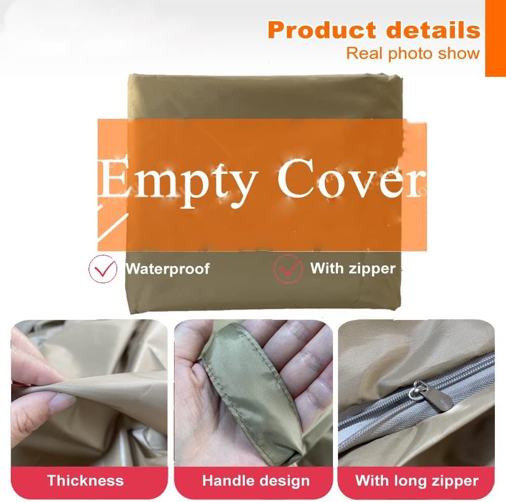 Funda de puf grande de lujo para sofá, puf, silla, puf, impermeable, redonda, funda para puf para sofá, cama, sofá, funda interior, puf, sin relleno