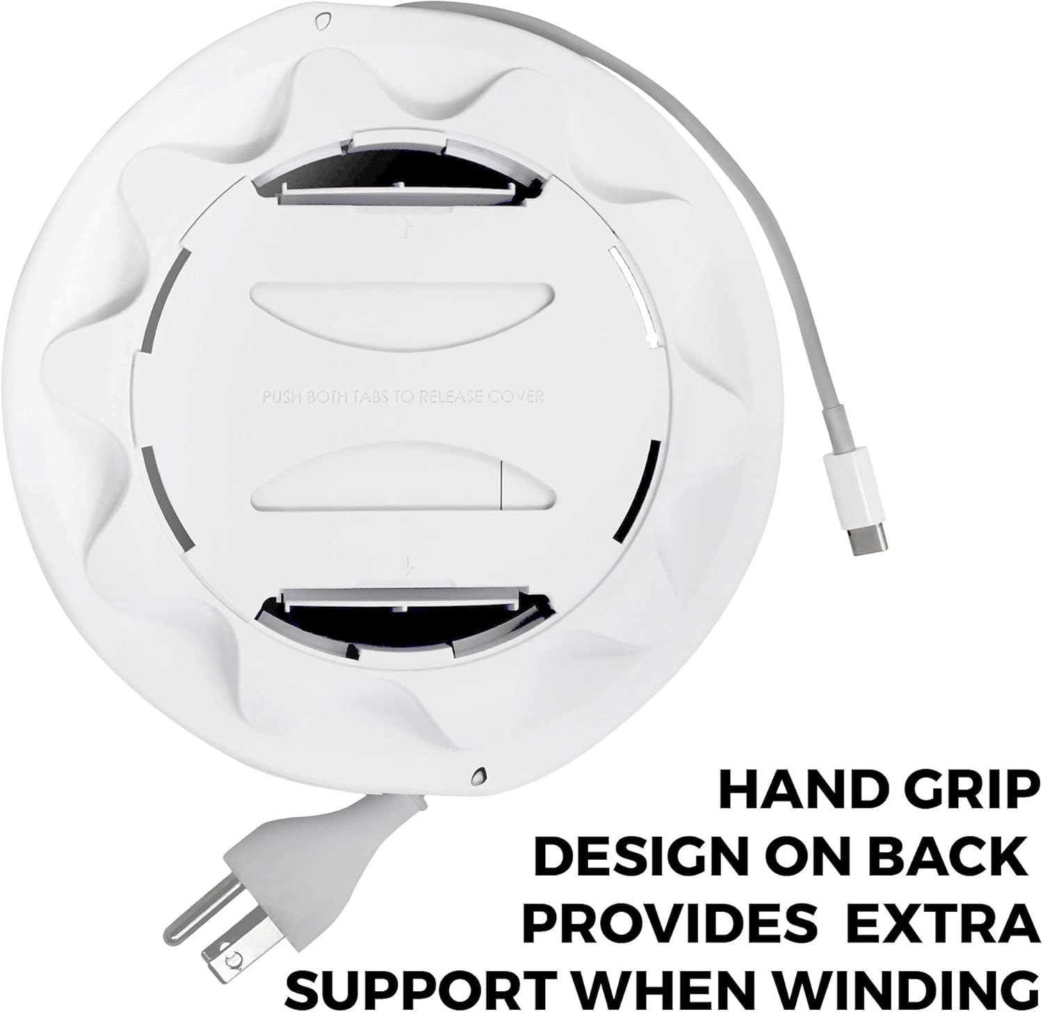 HumanCentric Enrollador de cable para organizador de cargador de MacBook, carrete de cable para cargadores de MacBook, funda de carga de viaje para