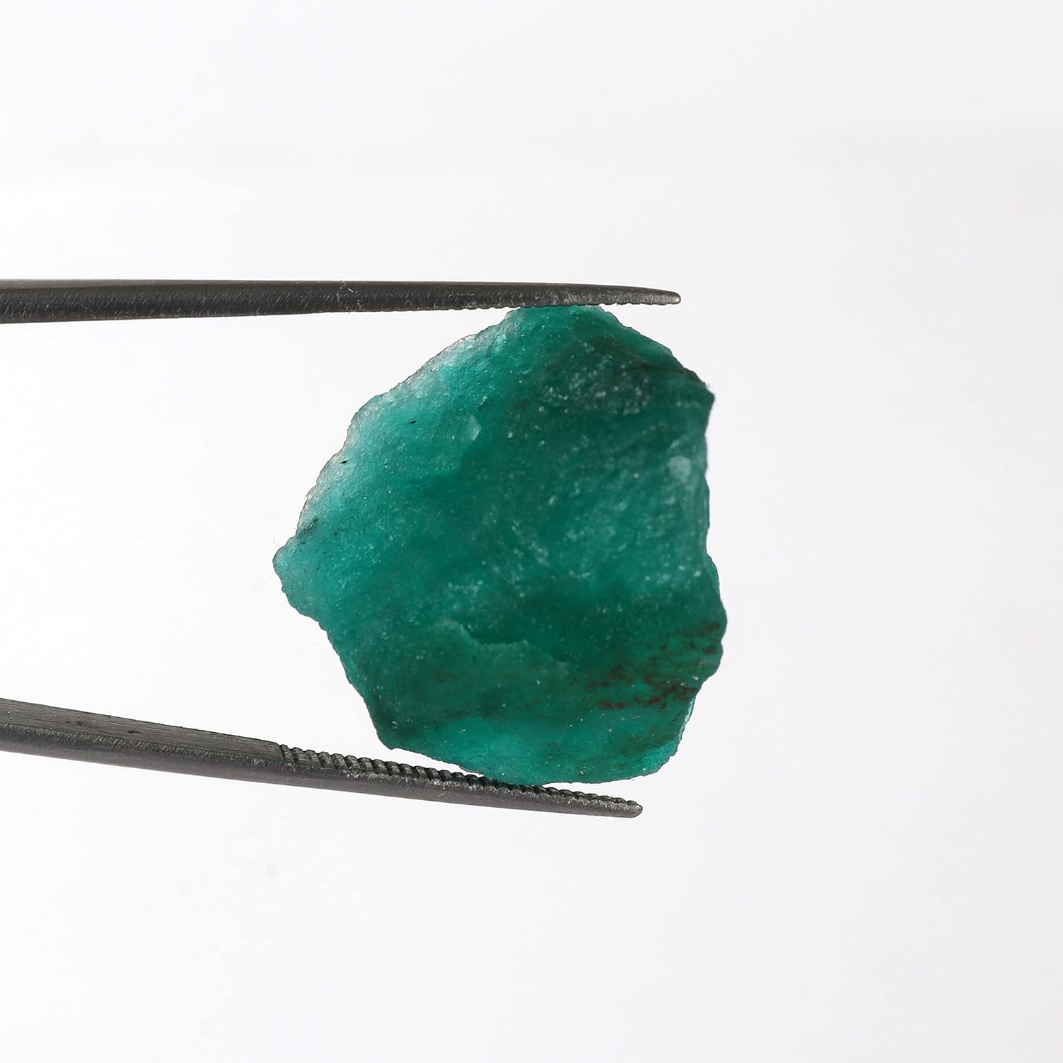 Esmeralda áspera natural de 10.5 quilates con efectos curativos y calmantes, esmeralda cruda de alta energía de grado AAA para curación de cristal