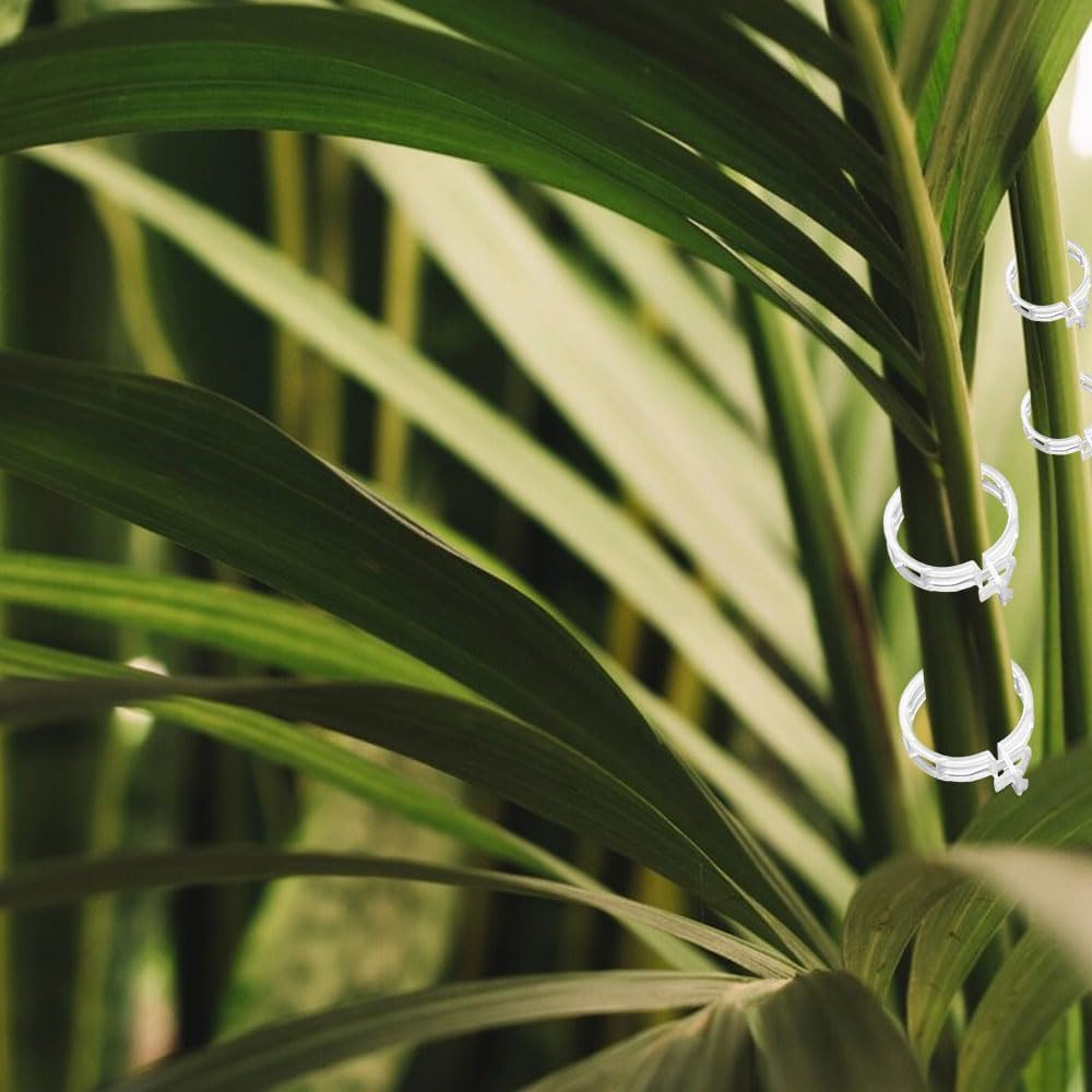 Plant Support Clips Reusable Garden Clips, Secured Plastic Plant Clips, Tomato Support Clips for String Trellis for Climbing Plants Outdoor Indoor
