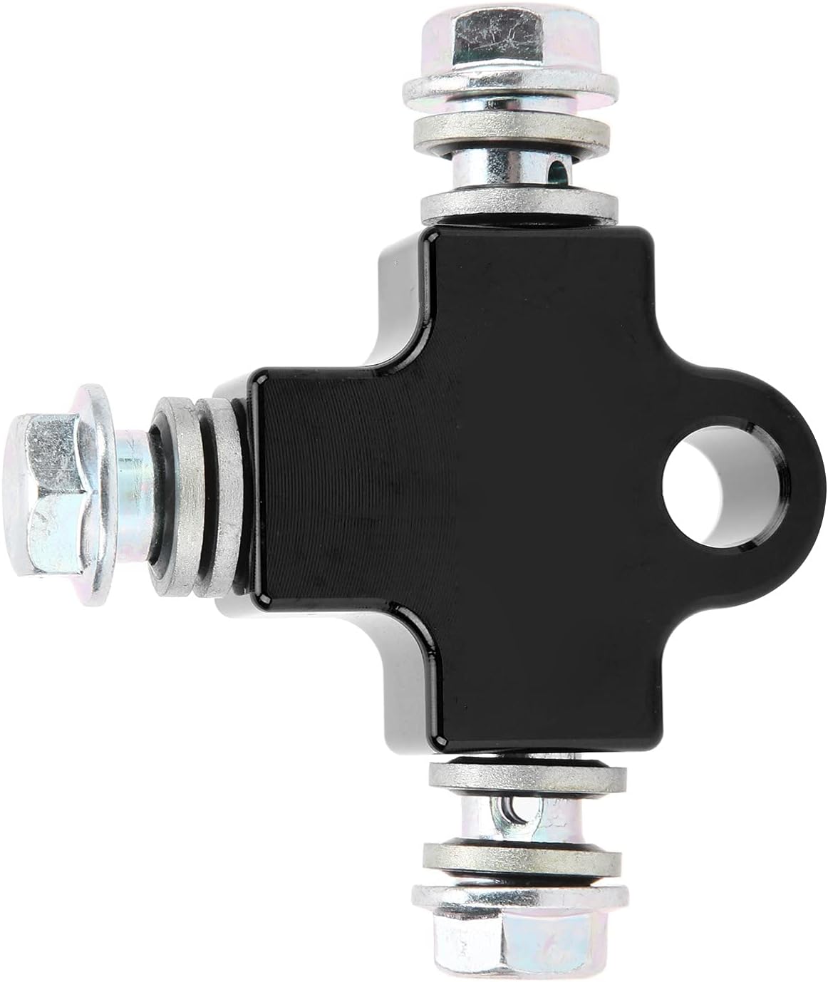 Aramox Línea de freno hidráulico para motocicleta, conector de manguera en T, adaptador de 3 vías, acoplamiento de conector en T, manguera de tubo