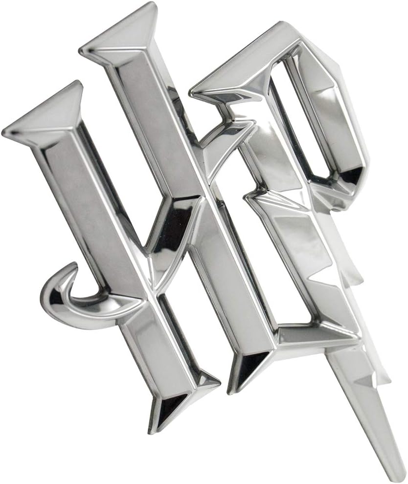 Fan Emblems Harry Potter 3D HP Logo Insignia del coche (cromo)