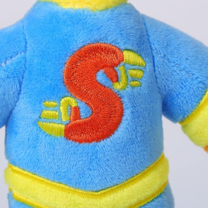 Peluche de pelo amarillo 2024 para niños, de Bryson y Jamón, figura de peluche, juguetes de peluche de anime de dibujos animados para regalos de
