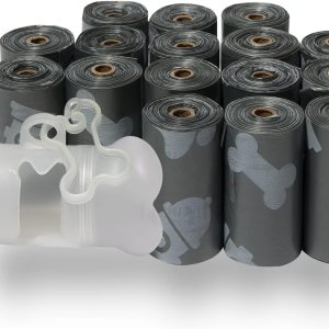 Best Pet Supplies – Bolsas para limpieza de excremento de perro, rollo de repuesto, uso en exteriores, a prueba de fugas y desgarros, plástico Best Pet Supplies – Bolsas para limpieza de excremento de perro, rollo de repuesto, uso en exteriores, a prueba de fugas y desgarros, plástico