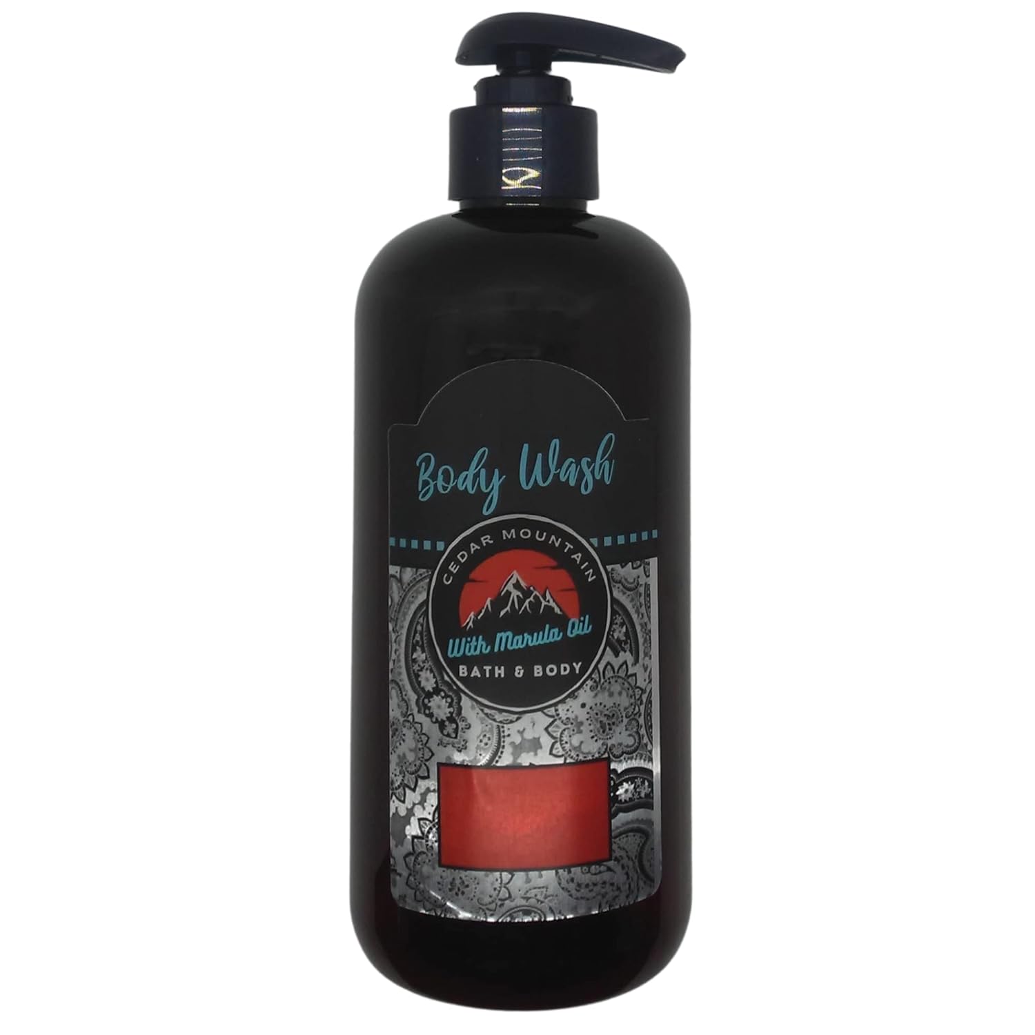 Cedar Mountain Honeysuckle & Jasmine Body Wash con aceite de marula, 12 onzas (paquete de 2)