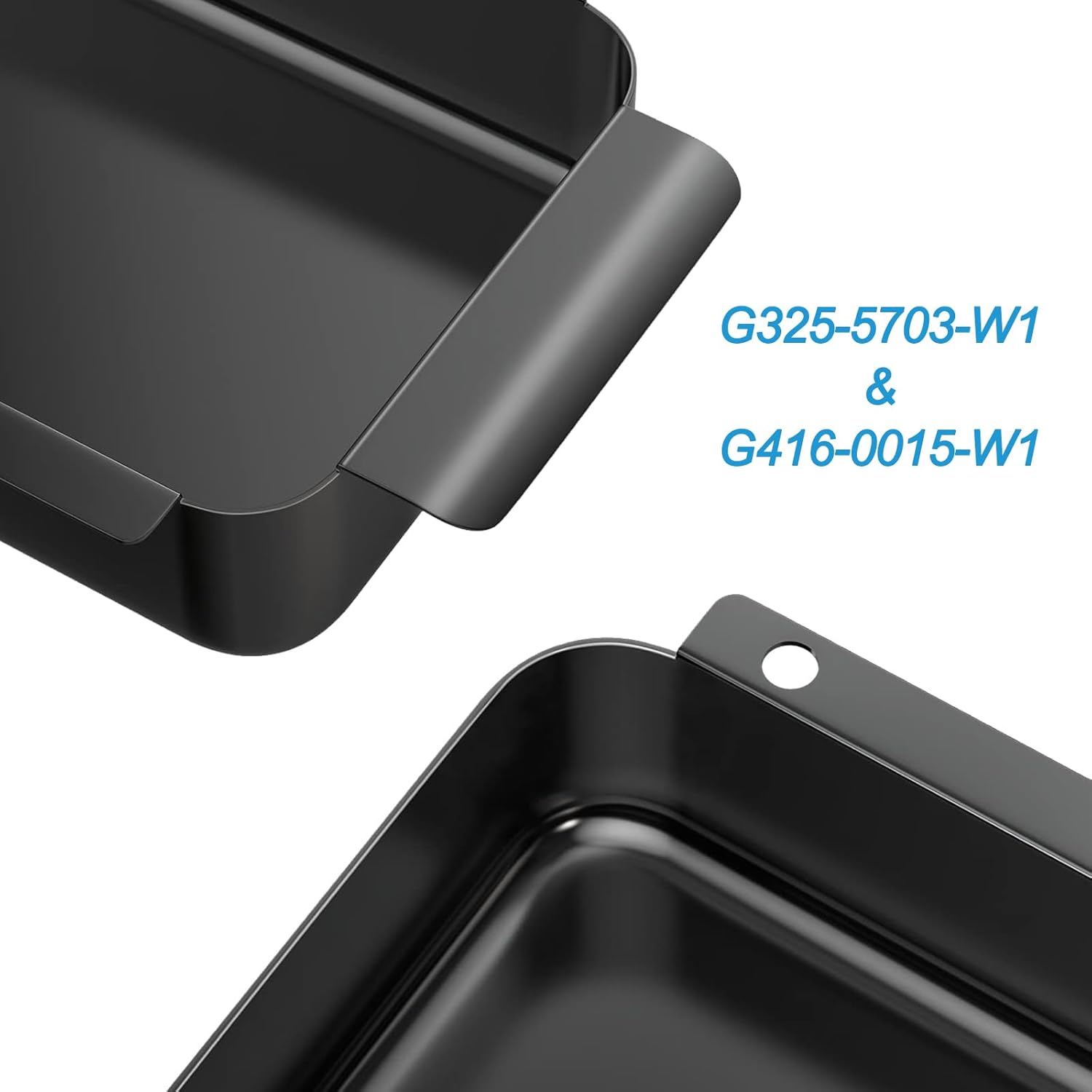 Bandeja de grasa para atrapador de grasa Charbroil 9328812P06 G416-0015-W1 G325-5703-W1 con bandeja de goteo desechable de aluminio para Charbroil