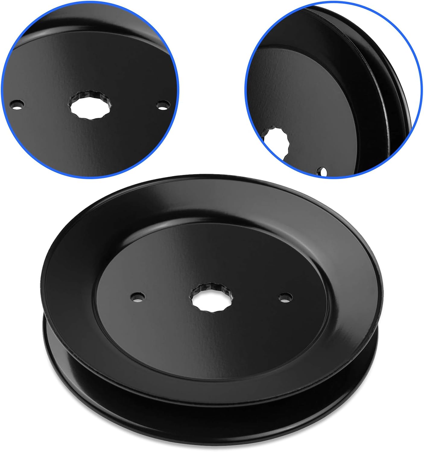 UP2WIN Polea de husillo 153535 compatible con cortacésped Craftsman Craftsman LT1000 LT2000 Husq Z254 2548 Poulan Pro Sears Tractor de cortacésped