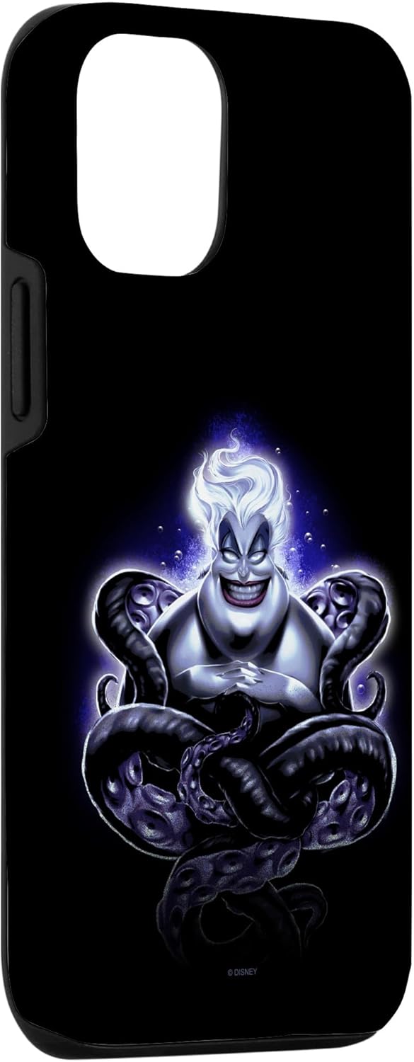 Funda para iPhone 13 Pro Disney Villains Ursula Purple Hue Retrato