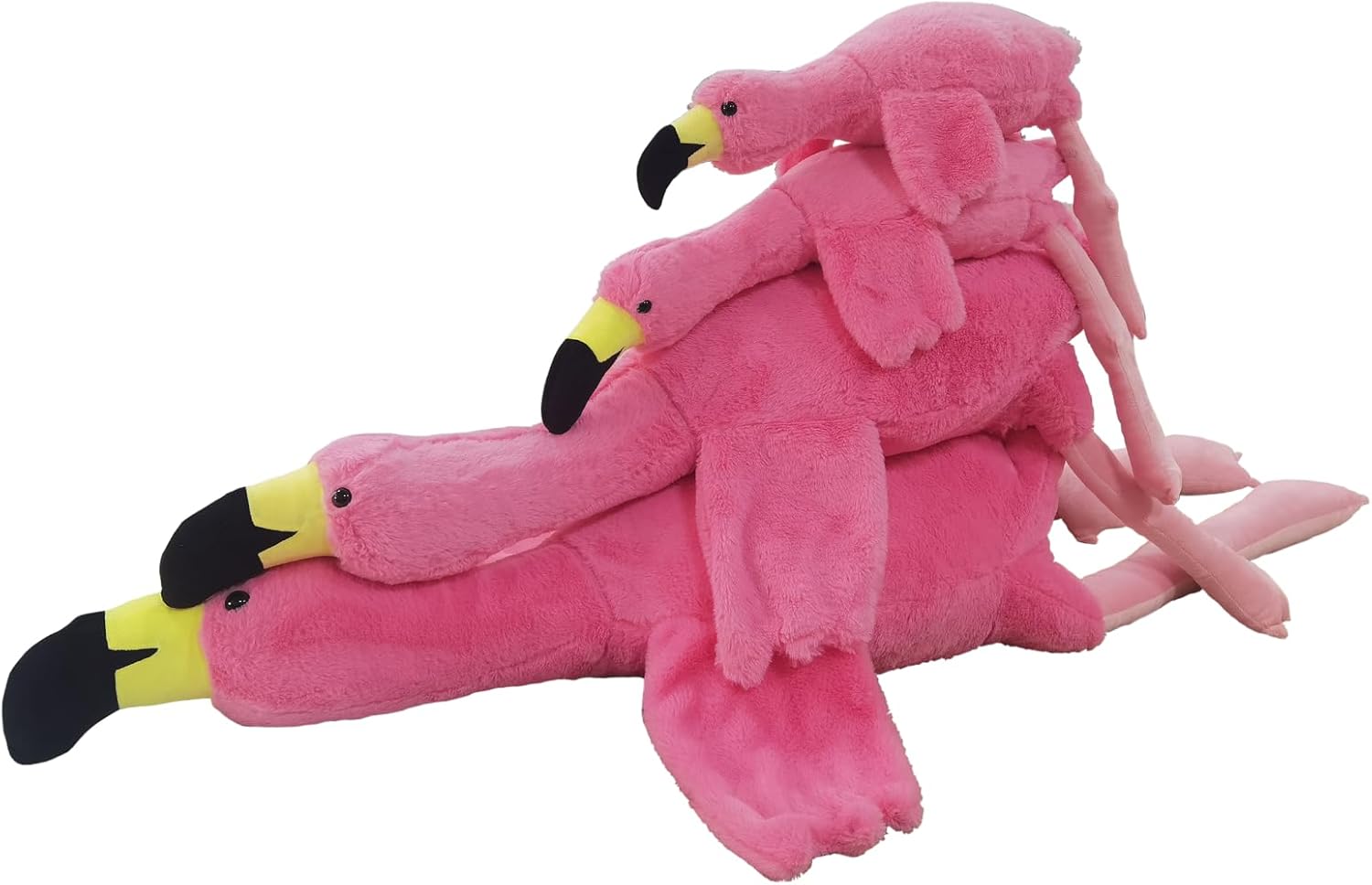 XQEYNT Almohada de peluche de flamenco de 63 pulgadas, muñeca de peluche gigante de flamenco rosa, juguetes de peluche para niños, regalos de