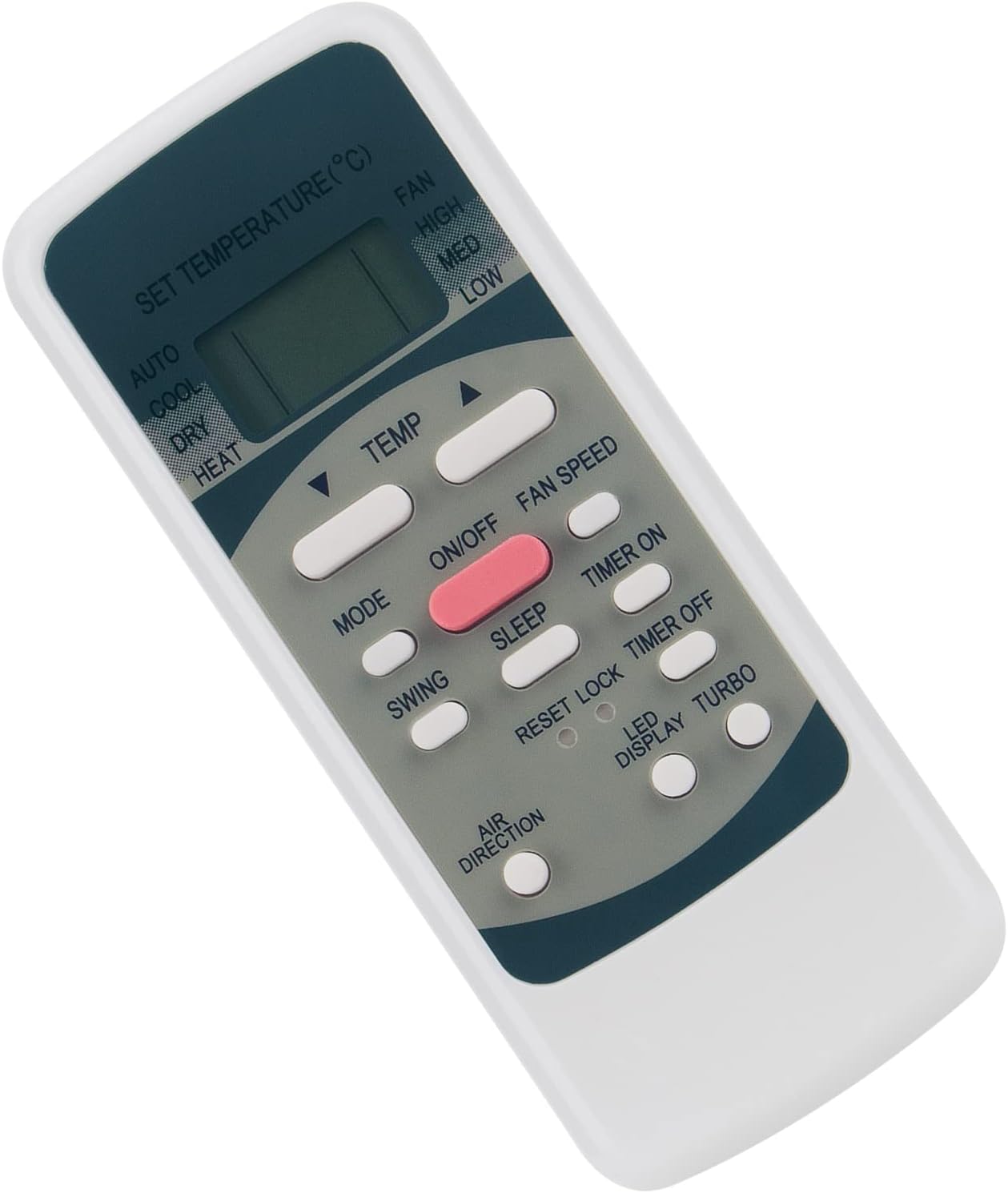Econtrolly Control remoto reemplazado R51ME para aire acondicionado Midea R51L1BGE R51l5BGE R51l10BGE R51E R51CE R51MCE R51DE R51I4BGCE UL-R51ME
