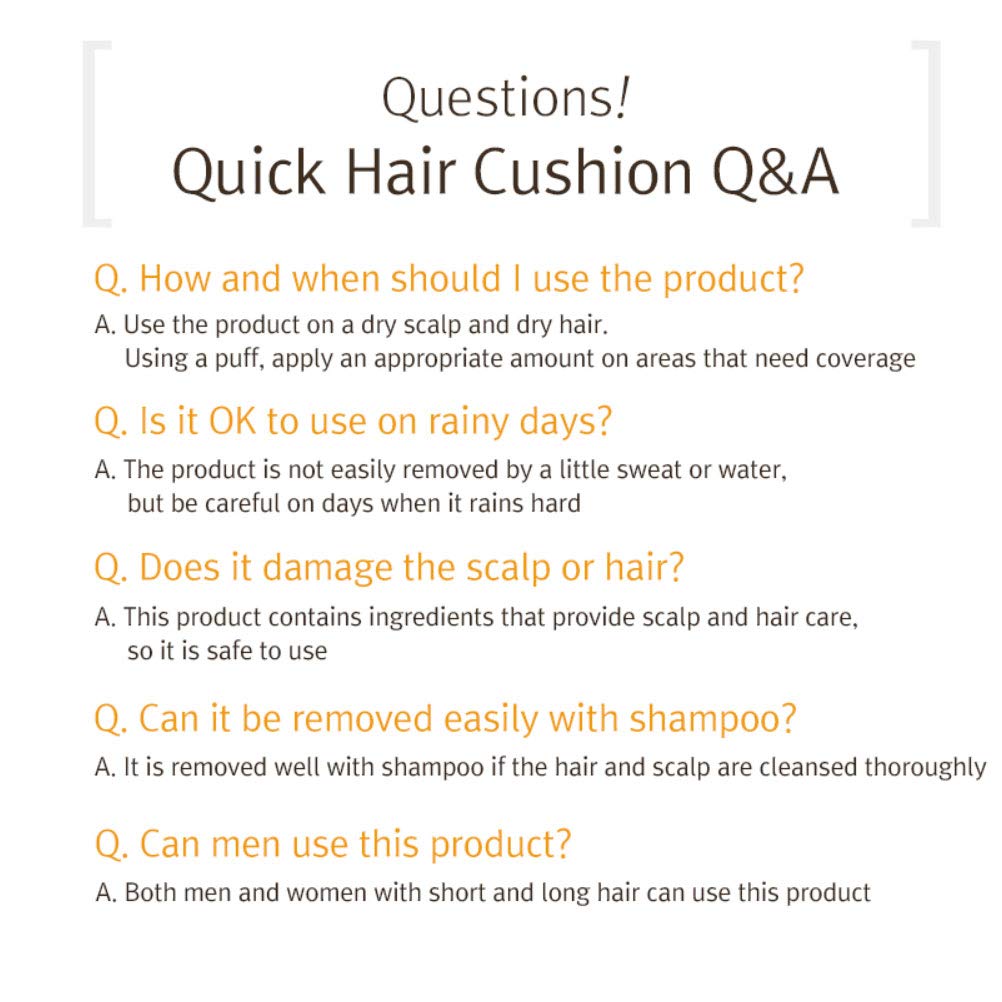 RiRe Quick Hair Cojín de retoque instantáneo 14 g  0.49 oz. Cubierta de cabello gris, tamaño portátil (marrón natural)