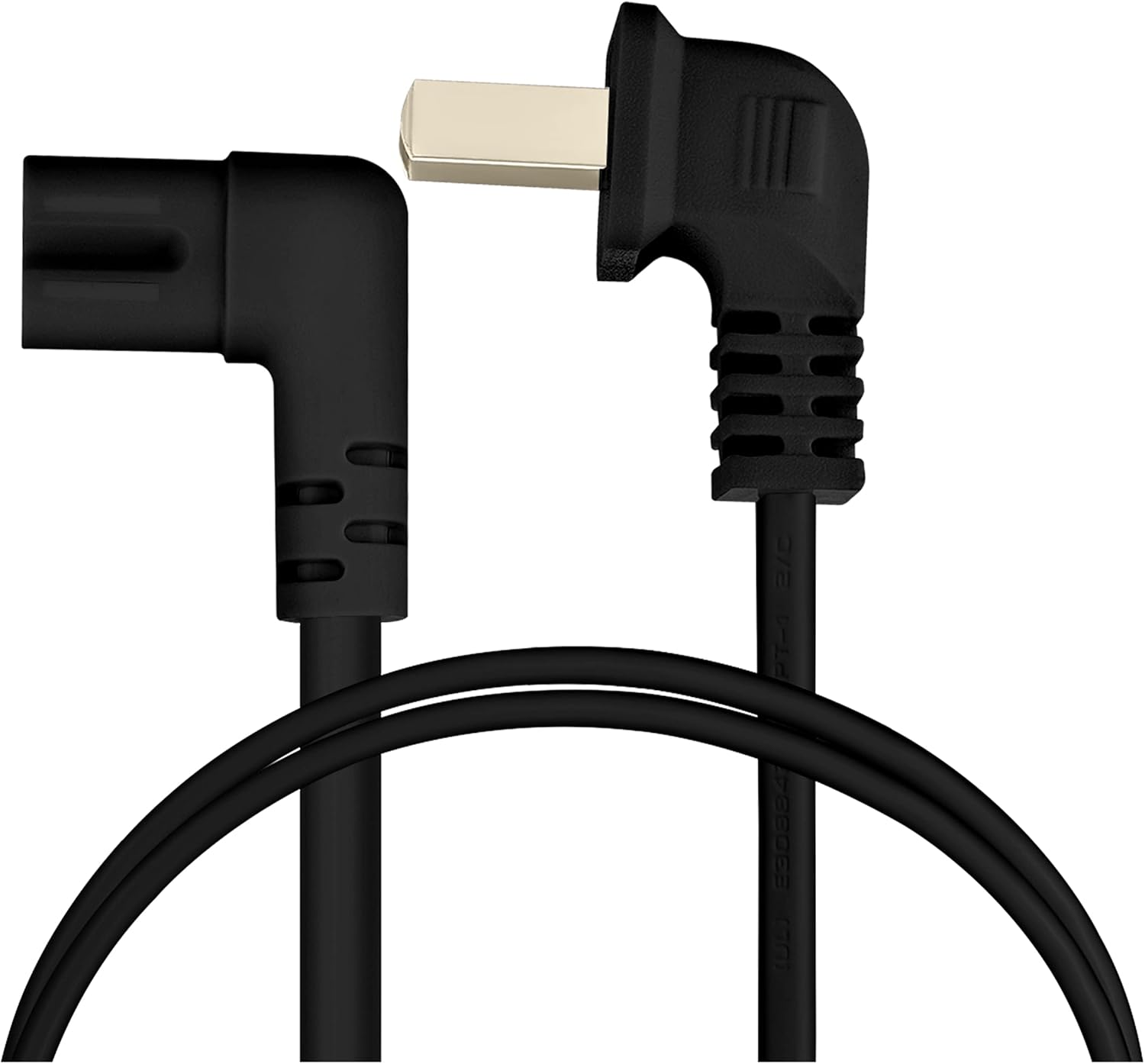 Vebner Cable de alimentación extralargo de 17 pies compatible con pantallas inteligentes LED Samsung y LG TV y muchos otros dispositivos