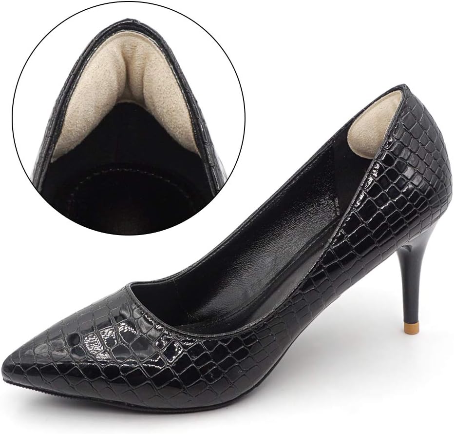 Dr. Foot’s Heel Grips para hombres y mujeres, insertos autoadhesivos para el talón evitan el deslizamiento del talón, rozaduras, ampollas, dolor de