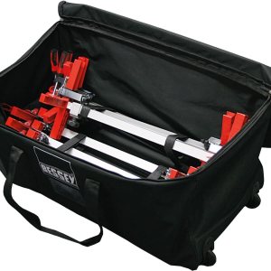 Bessey TU-Trage Juego de abrazaderas para marco de puerta, color negro, 1 Bessey TU-Trage Juego de abrazaderas para marco de puerta, color negro, 1