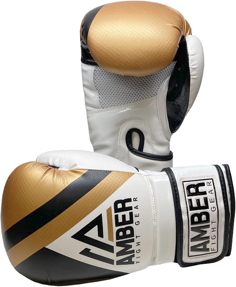 Amber Fight Gear Guantes de boxeo Fury Boxeo, Kickboxing, Muay Thai, guantes de entrenamiento para saco de boxeo, guantes de boxeo, color