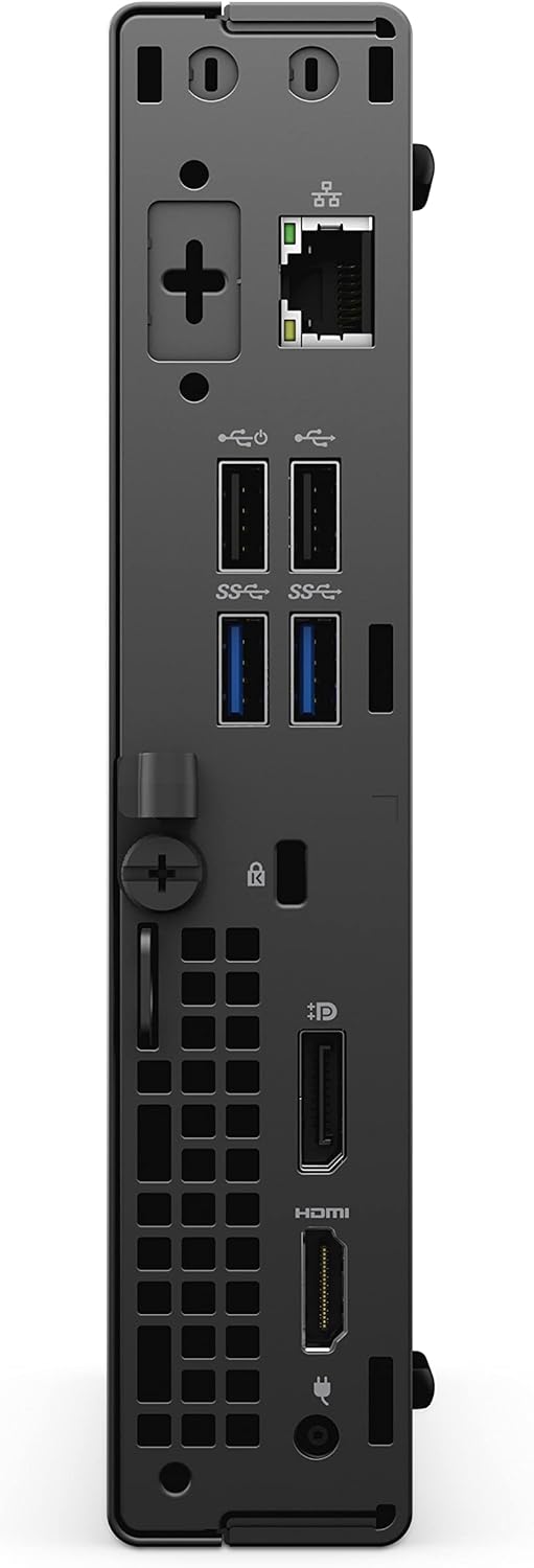Dell Escritorio empresarial Optiplex 3080 con factor de forma micro 2022, Intel Core i5-10500T, 16 GB RAM, 512 GB PCIe SSD, Wi-Fi 6, Bluetooth,