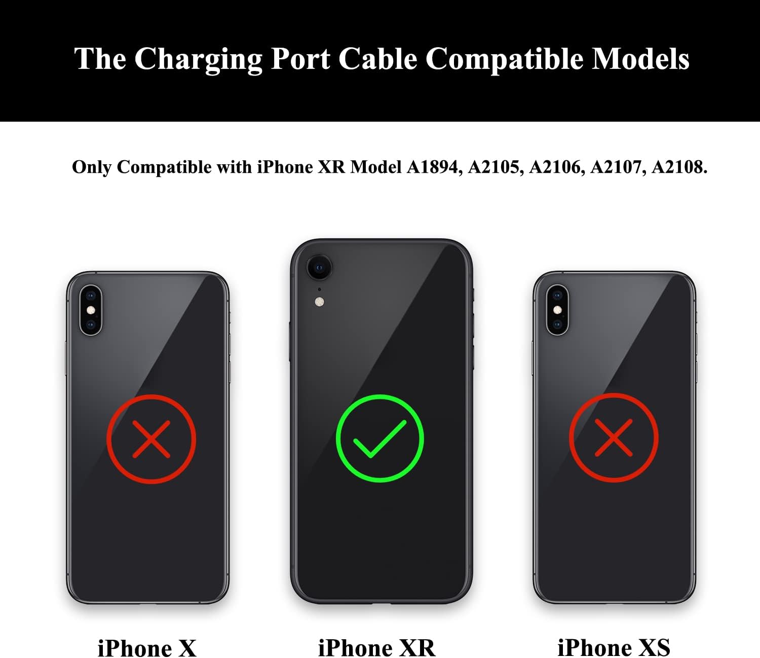 Reemplazo del puerto de carga para iPhone XR, conjunto de micrófono con herramientas de reparación para iPhone XR de 6.1 pulgadas, todos los