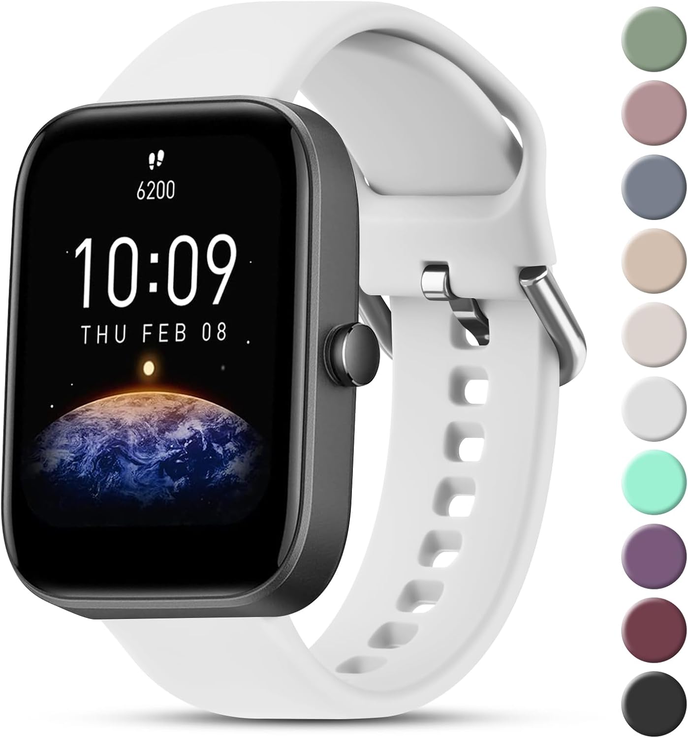 Bandas para Amazfit Bip 3  Bip 3 Pro Band mujeres hombres, Amazfit Bip U Pro  Bip  Bip Lite  Bip S lite  Bip S lite  Bip U, correa de repuesto de