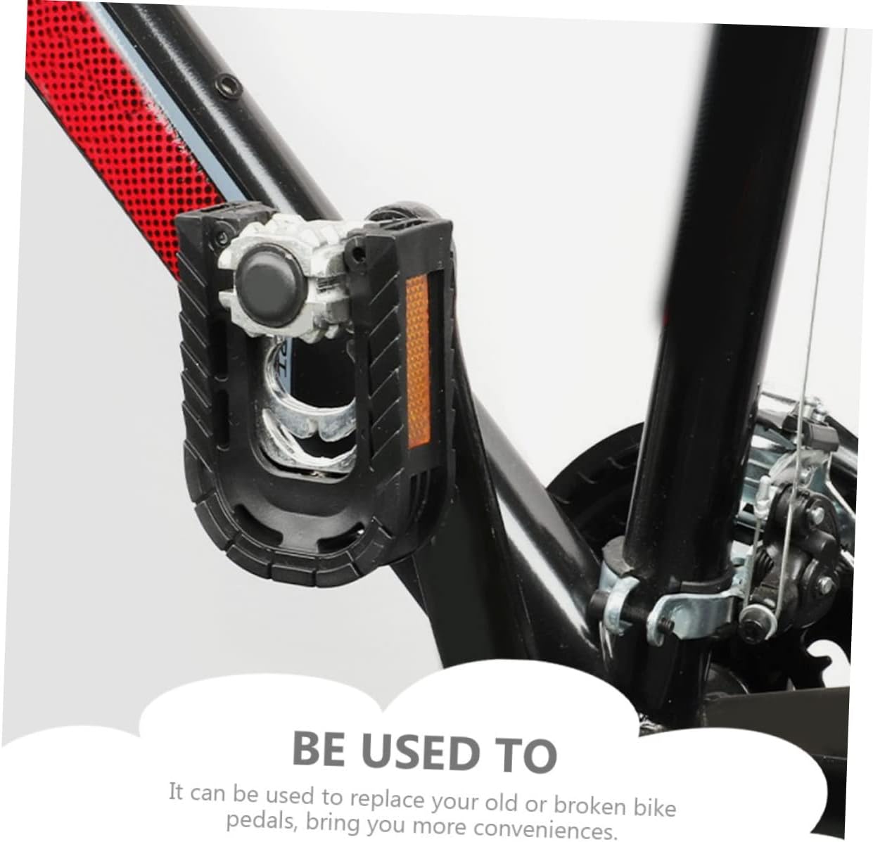 1 par de pedales plegables Accesorios Pedales de ciclismo planos Accesorios Plataforma Pedales planos Ciclismo Pedal Plano Plegable Pedales MTB