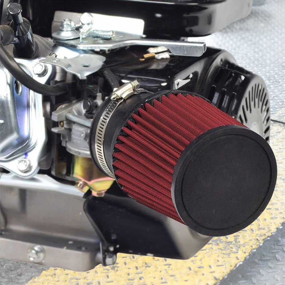 AlveyTech Kit de admisión de filtro de aire de alto rendimiento compatible con Coleman BT200X y CT200U 212cc Mini Bike – Limpiador de aire del