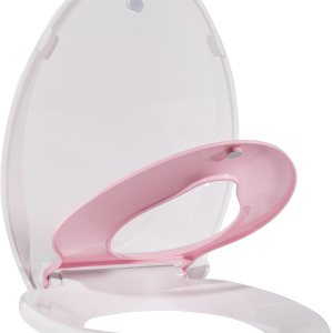 Asiento de inodoro, asiento de inodoro alargado con asiento para niños pequeños, asiento de inodoro alargado para entrenamiento de baño alargado Asiento de inodoro, asiento de inodoro alargado con asiento para niños pequeños, asiento de inodoro alargado para entrenamiento de baño alargado