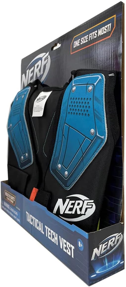 NERF Chaleco táctico Tech, Negro –