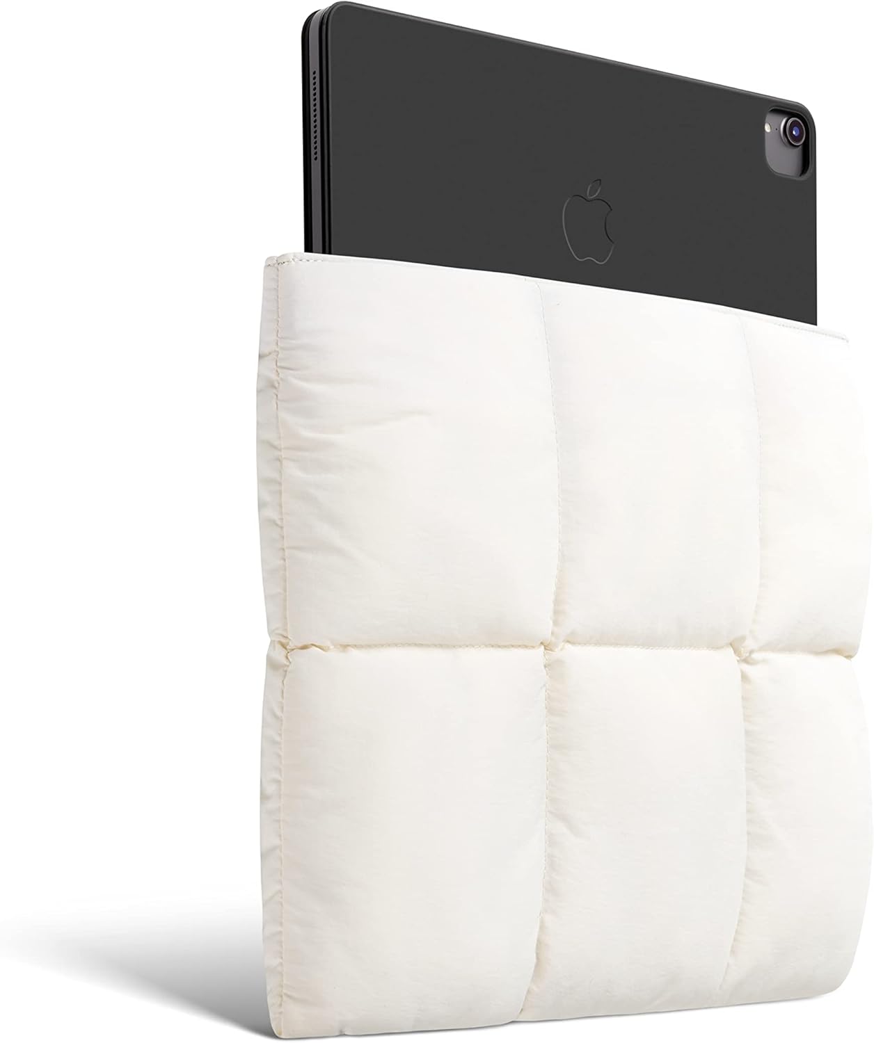 Comfyable Funda acolchada para tableta para iPad Pro de 12.9 pulgadas, funda acolchada para tablet para mujer, funda de almohada compatible con iPad