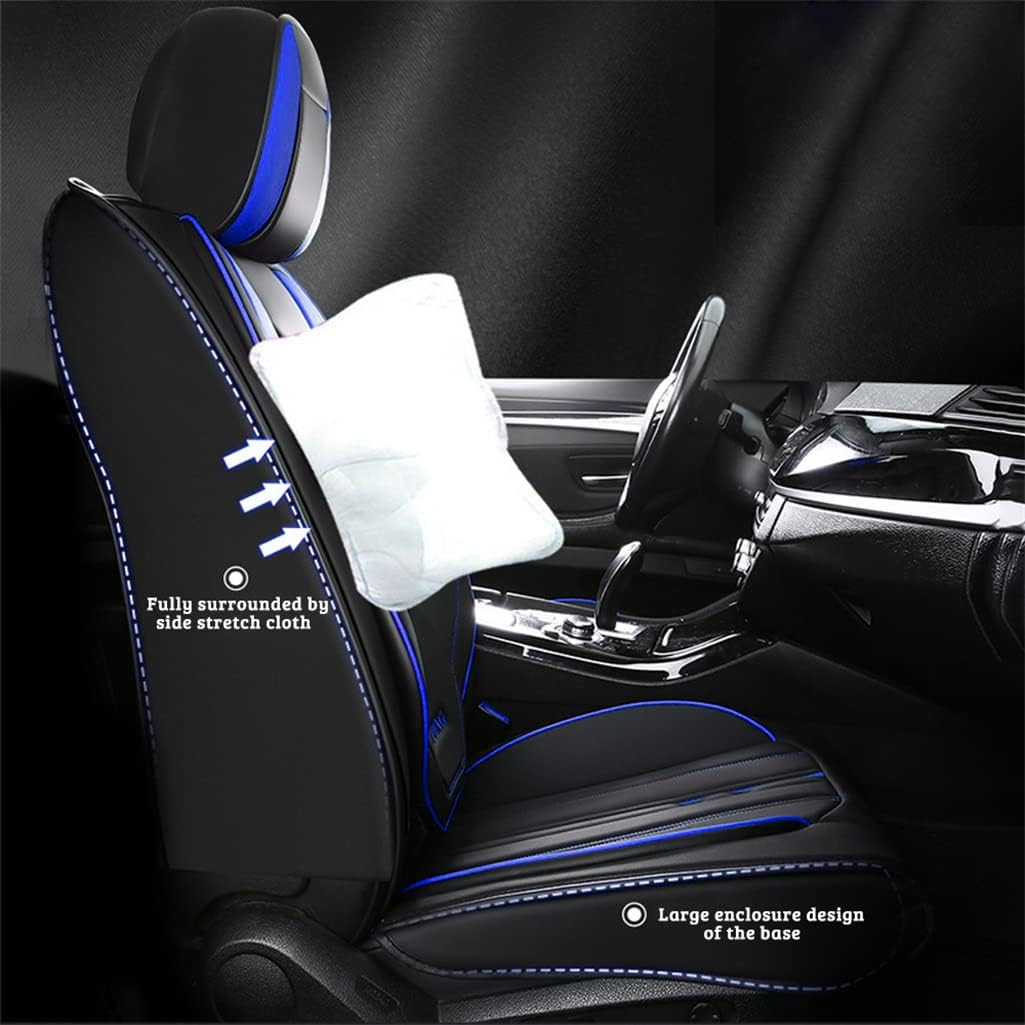 Fundas de asiento delantero y trasero de lujo con cojines para reposacabezas para Volvo XC40 XC60 XC70, funda de asiento de automóvil, resistente al