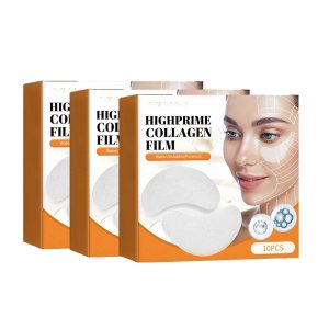 Collagmask – Máscara de película de colágeno, máscara facial de película de colágeno, película soluble en colágeno, levantamiento antiarrugas, Collagmask – Máscara de película de colágeno, máscara facial de película de colágeno, película soluble en colágeno, levantamiento antiarrugas,
