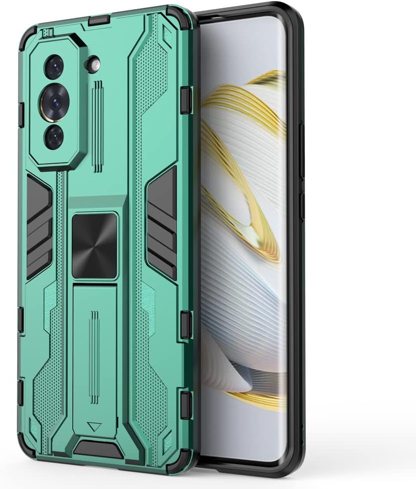 Funda para Huawei Nova 10 Pro GLA-AL00, funda protectora con función de atracción magnética, color verde