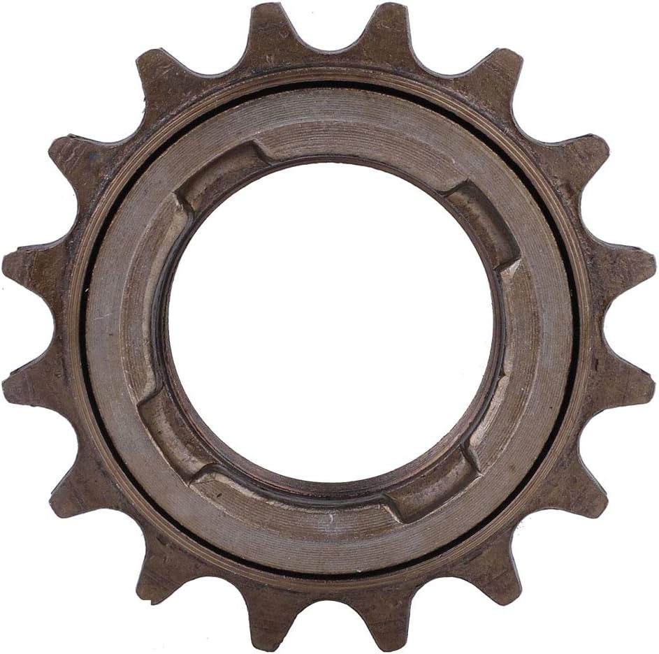 Alomejor Rueda libre de bicicleta 16 dientes de una sola velocidad rueda libre rueda rueda rueda dentada engranaje accesorios