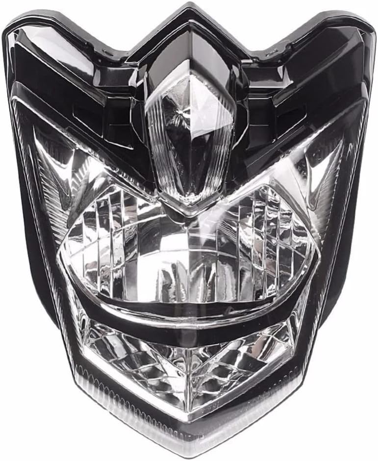 WYNMOTO Motocicleta delantero faro delantero montaje para Yamaha FZ-6R FZ6R 2009 2010 2011 2012 2013 2014 2015 ABS plástico delantero faro delantero