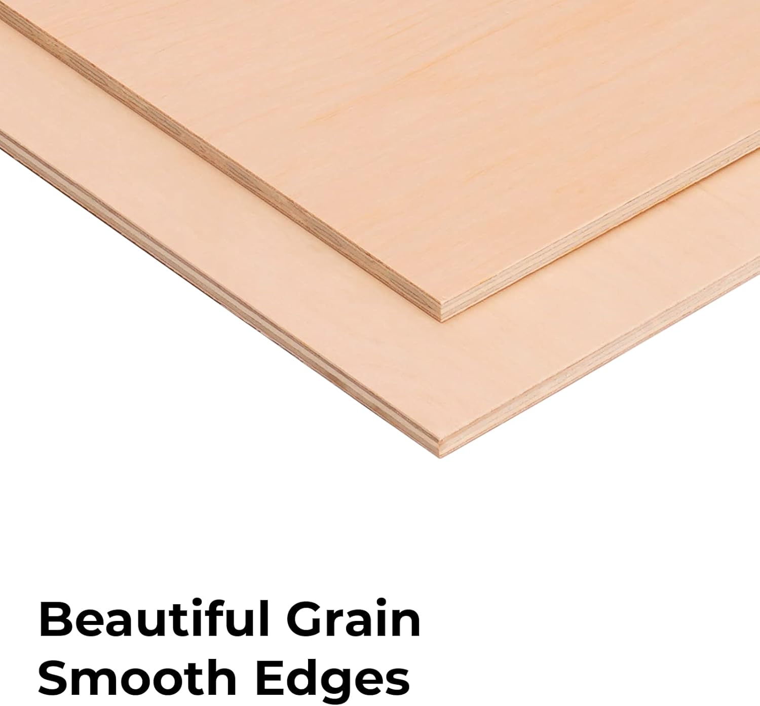 xTool Selected 4 piezas de madera contrachapada de abedul de 14 x 12 x 12 pulgadas, madera contrachapada de abedul de grado AB para manualidades,