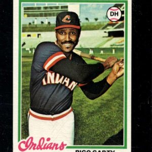 1978 TOPPS #305 RICO CARTY NMMT INDIANS 1978 TOPPS #305 RICO CARTY NMMT INDIANS