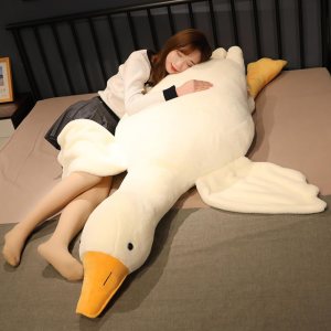Peluche de ganso gigante, almohada de felpa de ganso suave de 74.8 pulgadas, lindo juguete de peluche de cisne de peluche de cisne para dormir, Peluche de ganso gigante, almohada de felpa de ganso suave de 74.8 pulgadas, lindo juguete de peluche de cisne de peluche de cisne para dormir,