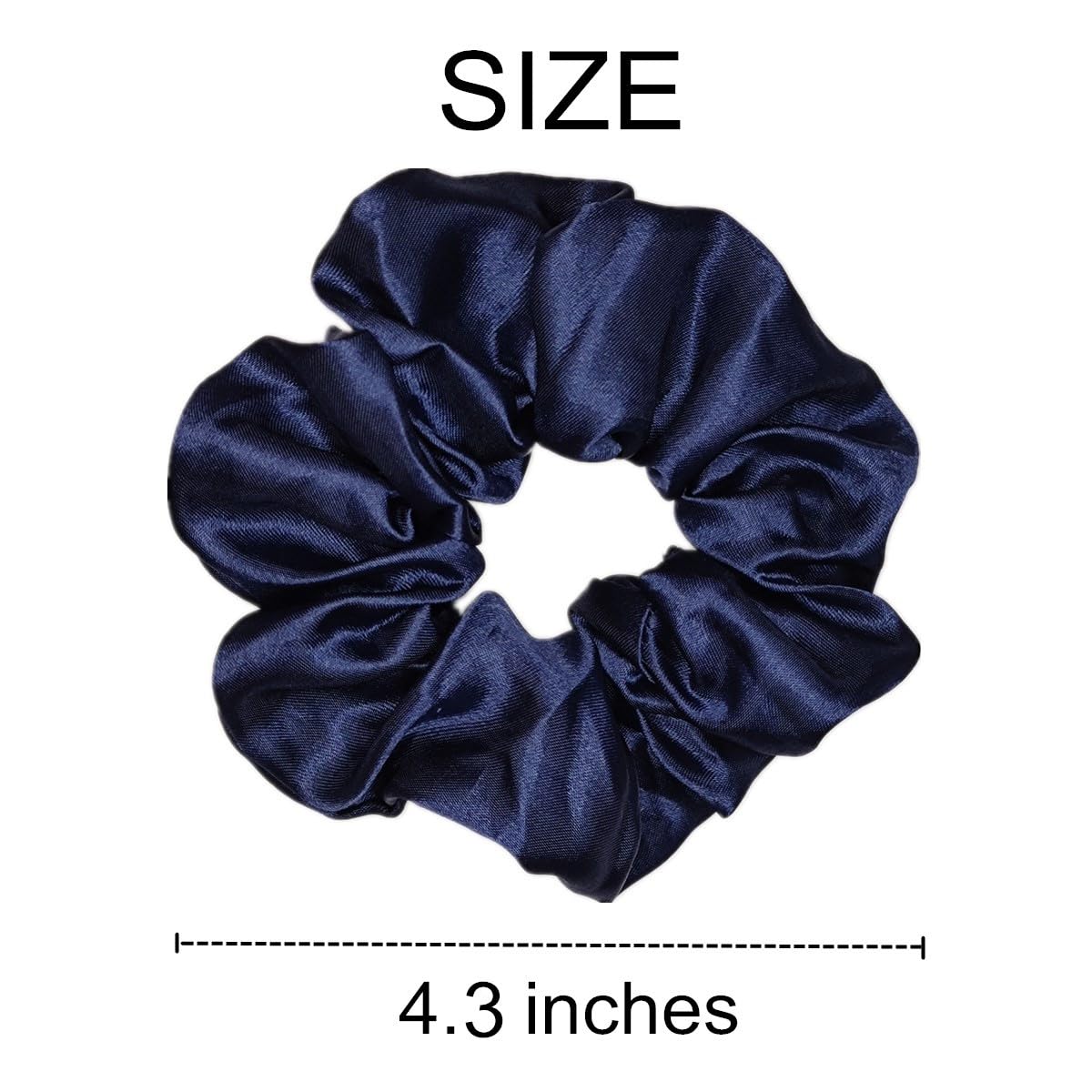 6 coleteros de seda satinada suaves para el cabello, bandas para el cabello de moda, cuerdas elásticas para coletas, accesorios para el cabello para