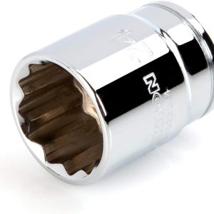 TEKTON Unidad de 12 pulgada x enchufe de 12 puntos de 0.945 in  SHD22324 TEKTON Unidad de 12 pulgada x enchufe de 12 puntos de 0.945 in  SHD22324