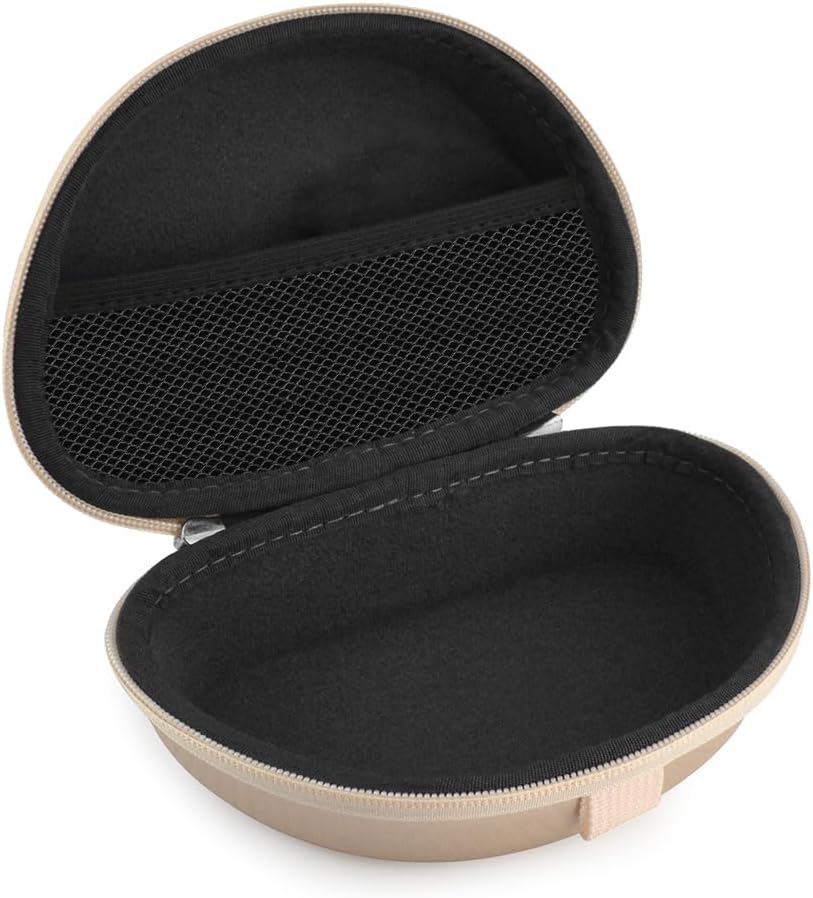 Geekria Shield – Funda para auriculares compatible con Beats Studio Pro, Solo 3, Solo 2, Solo HD, funda de repuesto rígida de viaje con