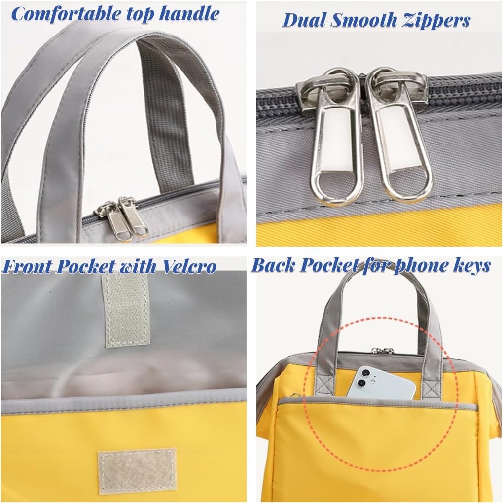 Lonchera térmica reutilizable para hombres y mujeres, a prueba de fugas, lonchera Bento con bolsa para utensilios, lonchera para trabajo,