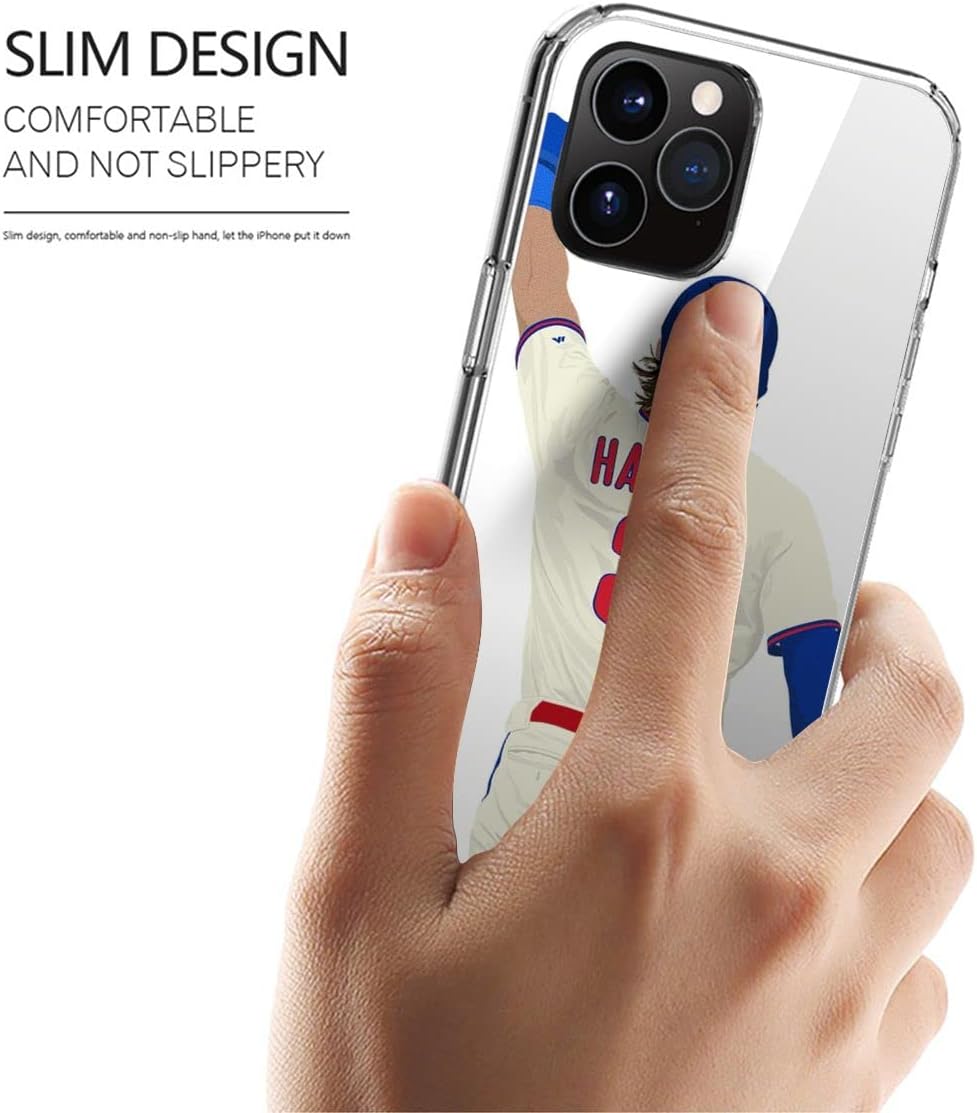 Funda para teléfono Bryce Protect Harper a prueba de golpes, 3 accesorios de TPU compatible con iPhone 15 14 Pro Max 13 12 11 X Xs Xr 8 7 6 6s Mini